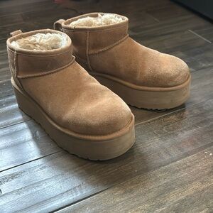 Ugg ultra mini platform chestnut